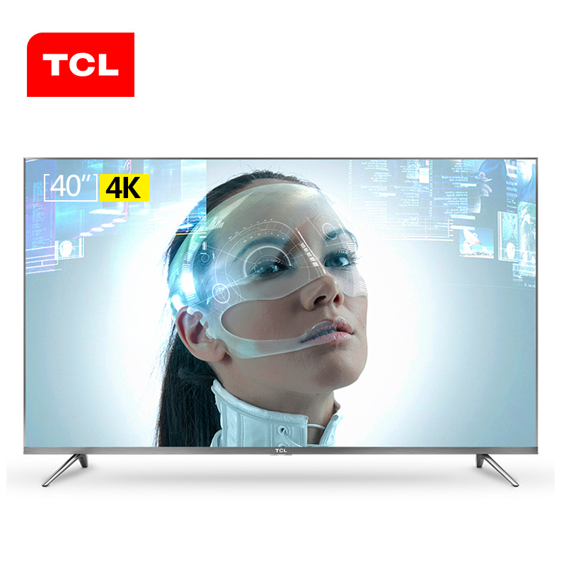 TCL 40A730U 40英寸4K金属超薄30核高清智能网络平板液晶电视