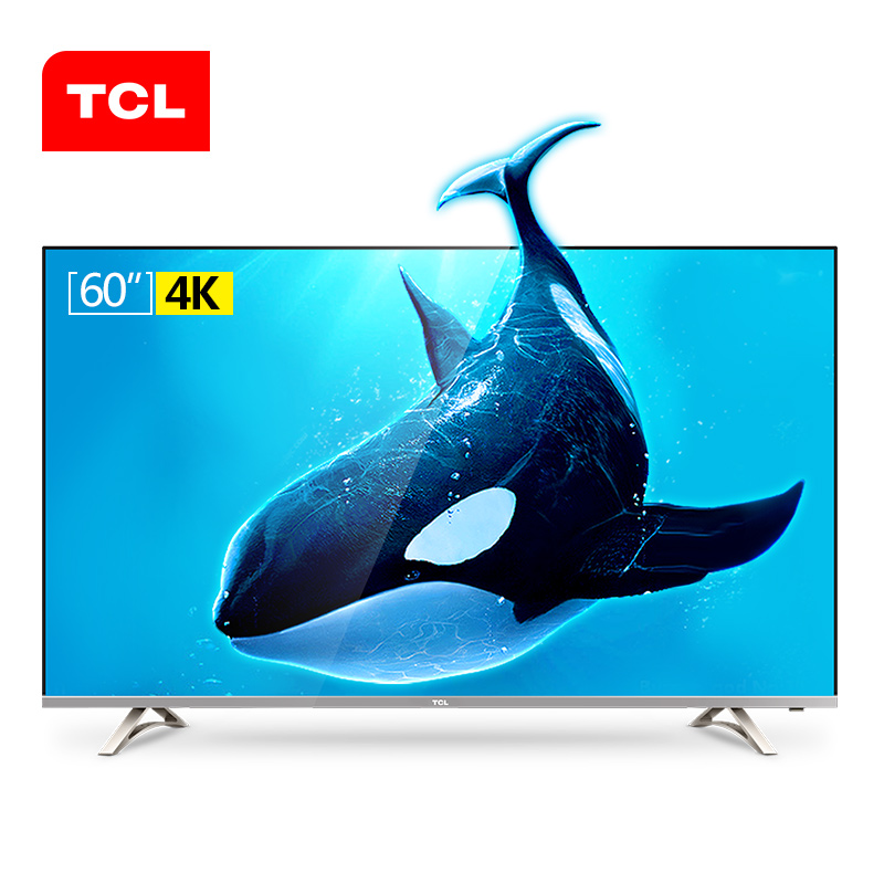 TCL D60A620U 60英寸真4K超高清智能安卓LED网络平板液晶电视机