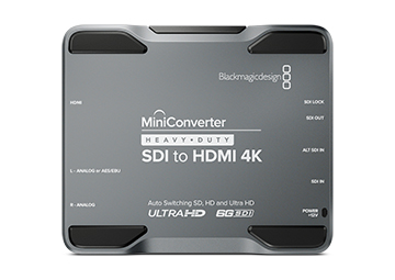 Mini Converter Heavy Duty SDI to HDMI 4K